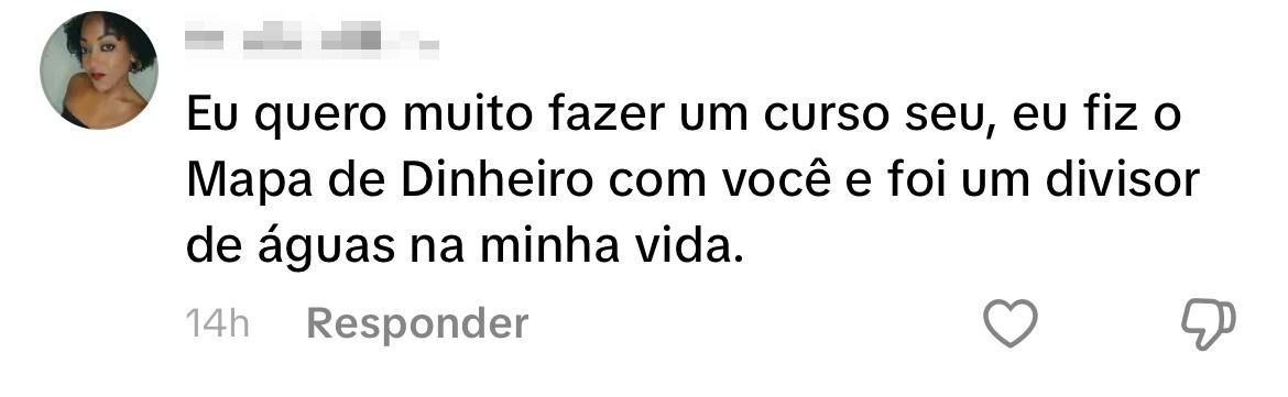Depoimento de aluno 3